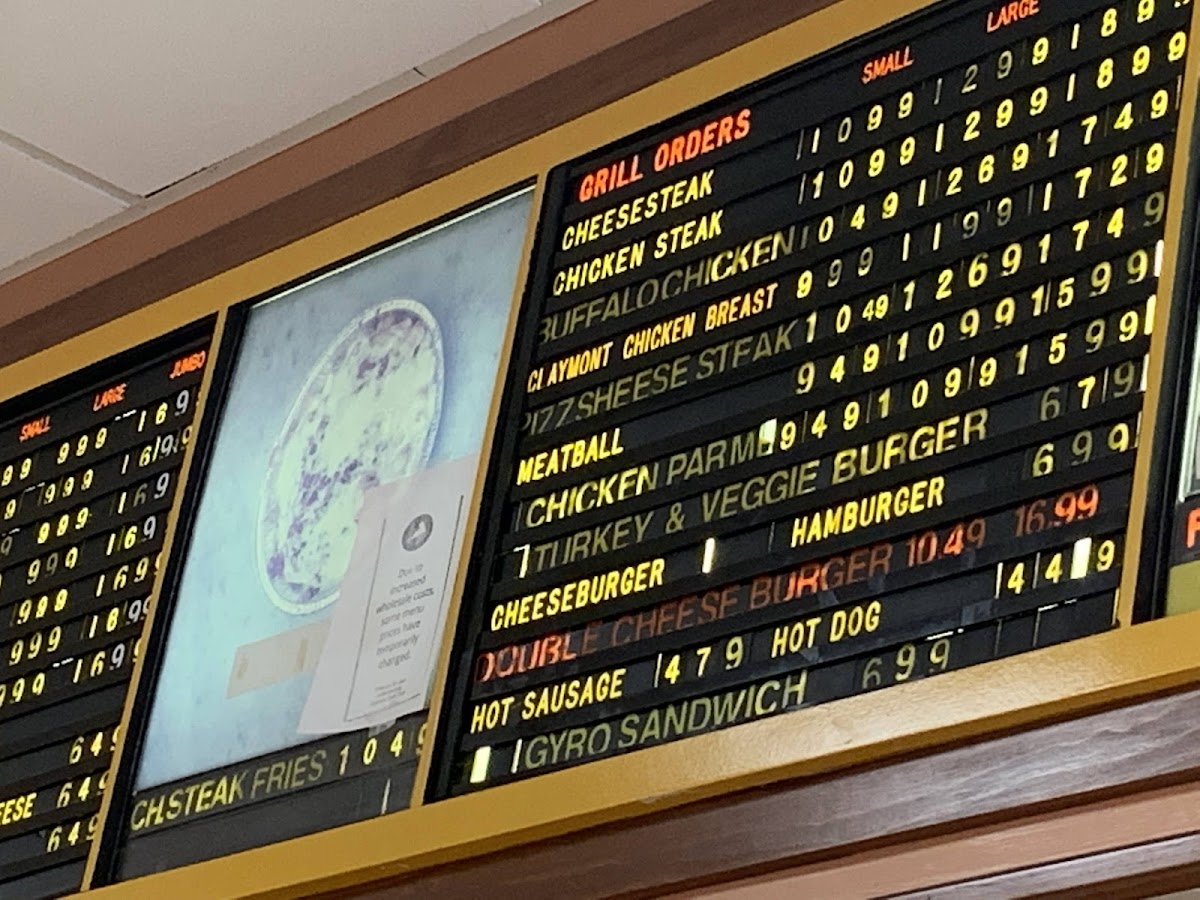 Claymont Steak Shop Menu - Image 4